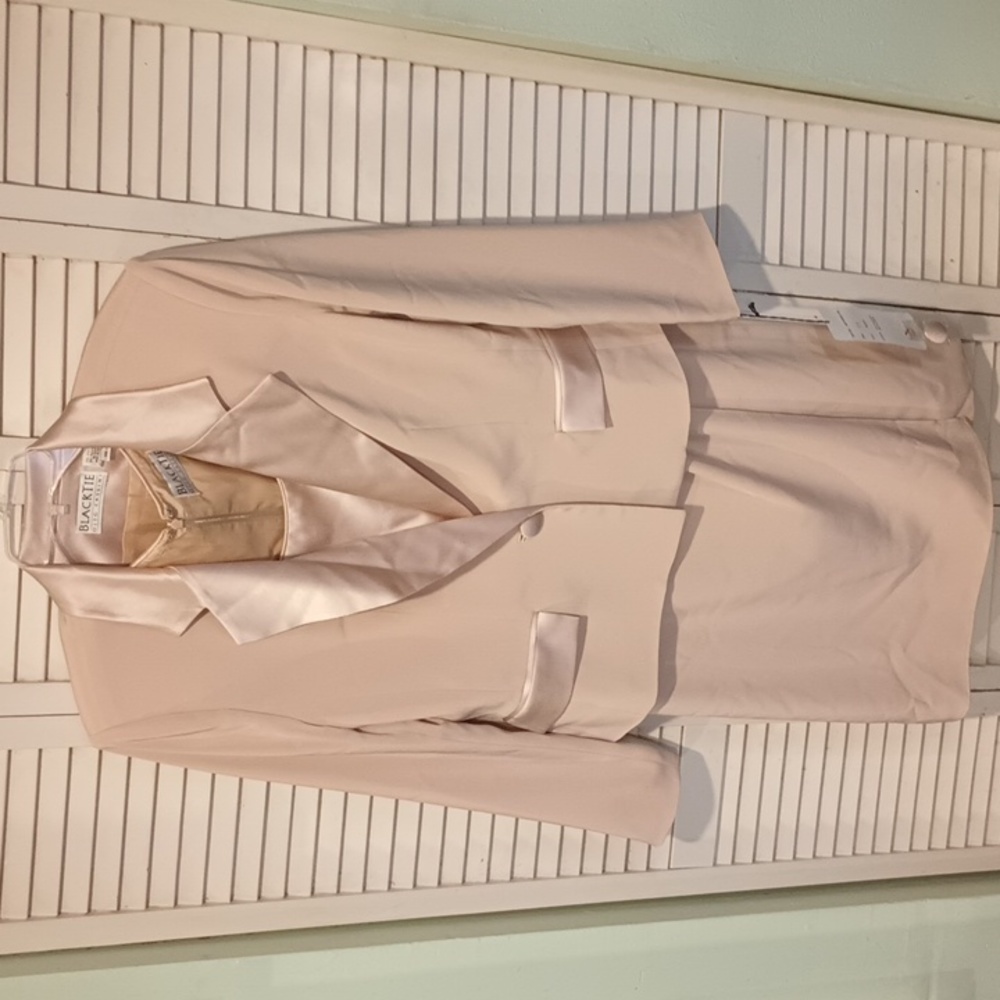 NWT OLEG CASSINI BLACKTIE Two Pieces Dress With Jacket size 14